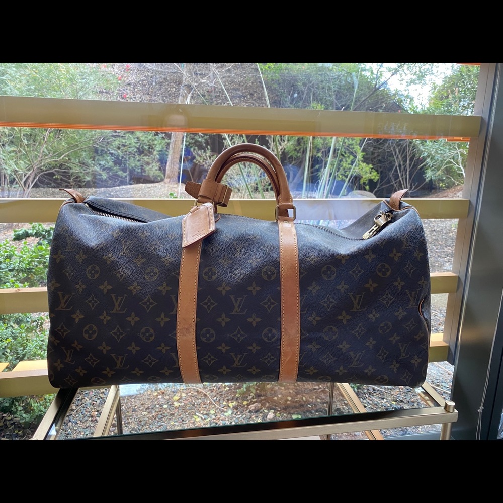 Authentic, Vintage Louis Vuitton Keepall 60 Duffel